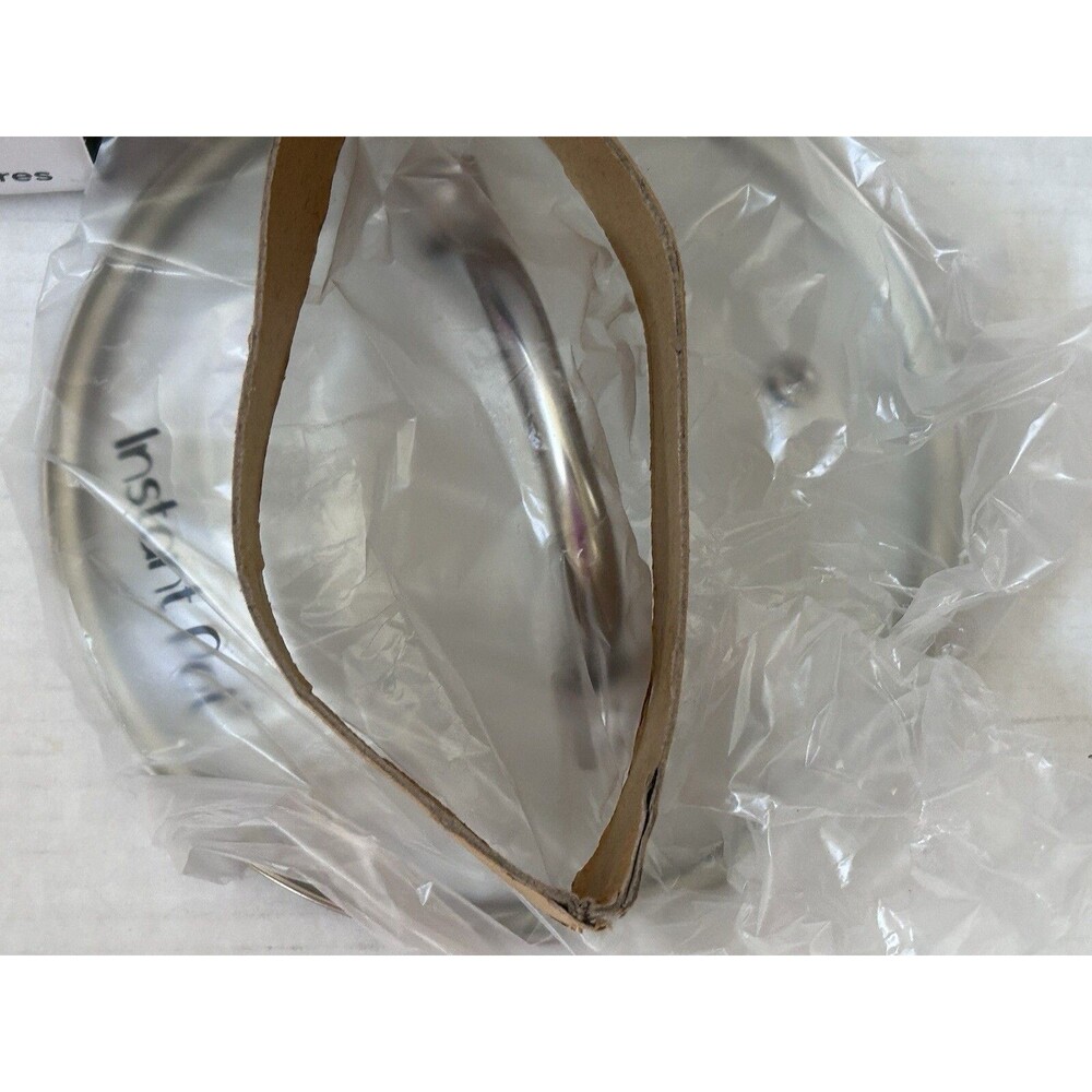 Instant Pot Glass Lid Stream Vent Stainless Steel Rim - Picture 14 of 15